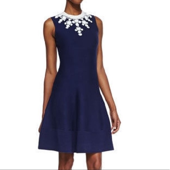 kate spade navy blue dress